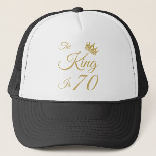 Casquette Drôle 70ème anniversaire pour les hommes