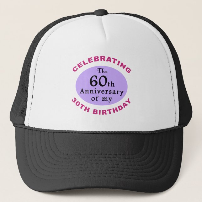 Casquette Drôle 90e anniversaire Gag Dons (Devant)