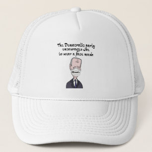 Casquette Drôle anti-Joe Biden avec Mask Politics