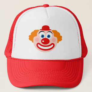 Casquette Drôle bozo clown visage personnalisé camionneur co