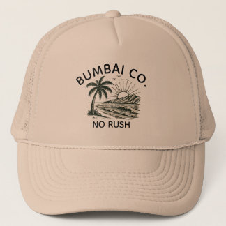 Casquette Drôle Bumbai Co Hawaïen Pas de Rush Rétro Surf Bei