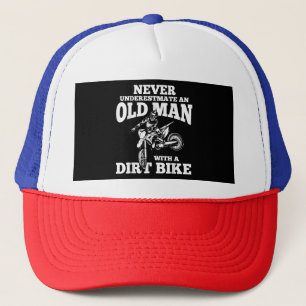 Casquette Drôle Cadeaux Ne Sous-Estime Jamais Un Vieux Homme