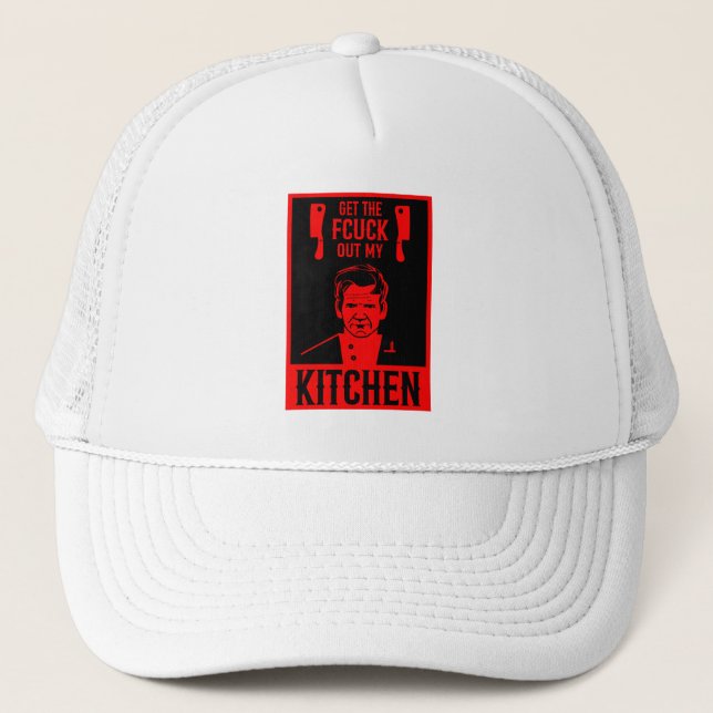 Casquette Drôle Chef en colère (Devant)