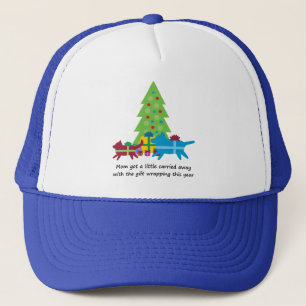 Casquette Drôle Chien et Chat cadeaux de Noël