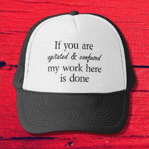 Casquette Drôle citations de plaisanterie dire chapeaux de c