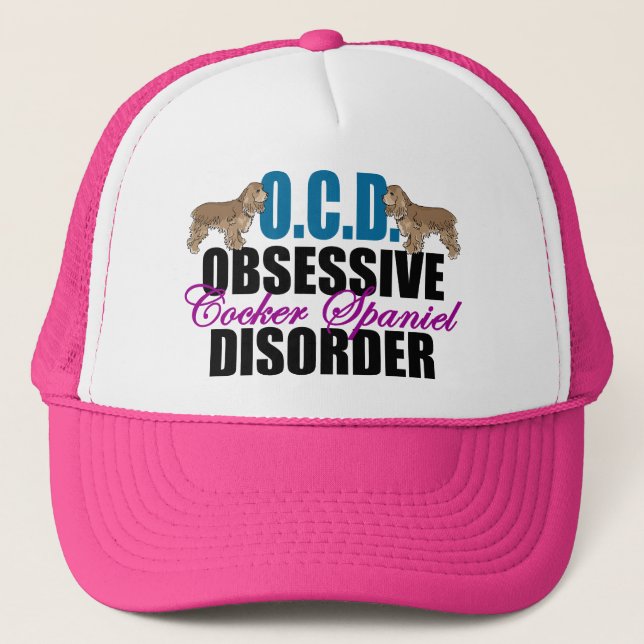 Casquette Drôle Cocker Spaniel (Devant)