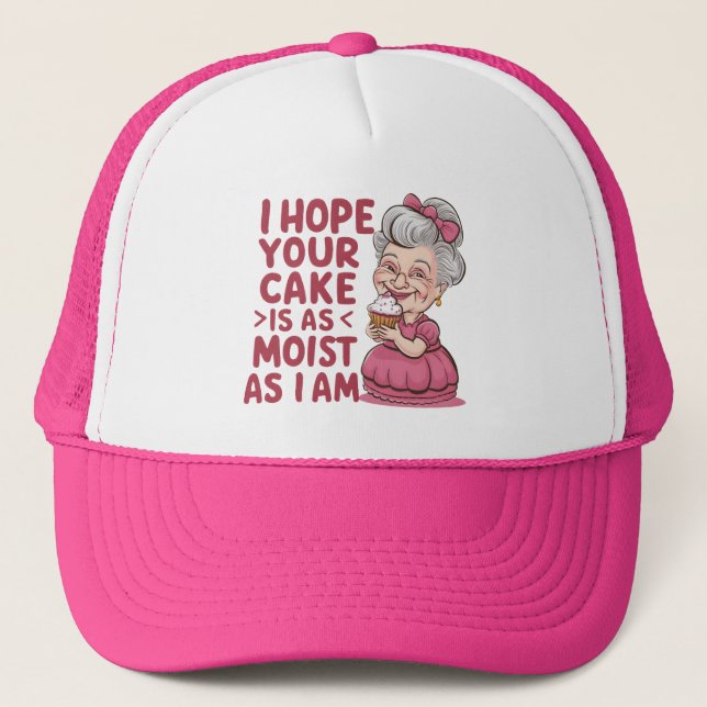 Casquette Drôle Cupcake Baking Grandma cite Cupcake Lover (Devant)