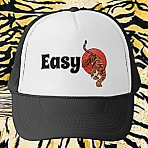 Casquette drôle de camionneur "Easy Tiger" – Typog
