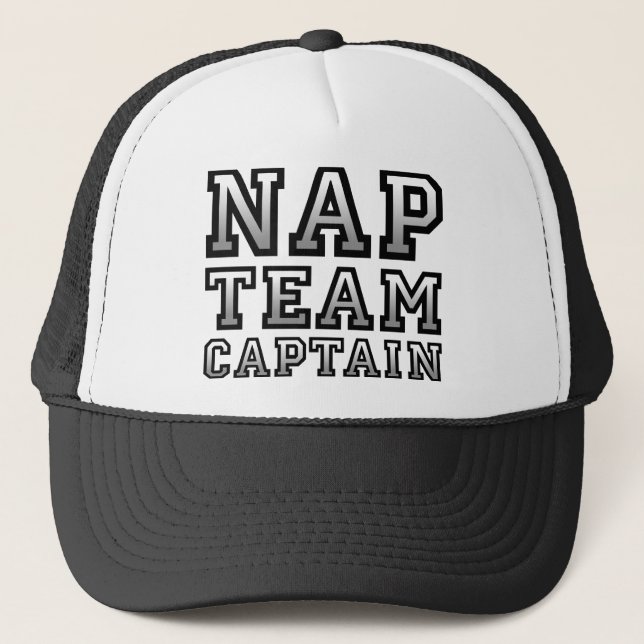 Casquette Drôle de Capitaine d'équipe de Nap (Devant)