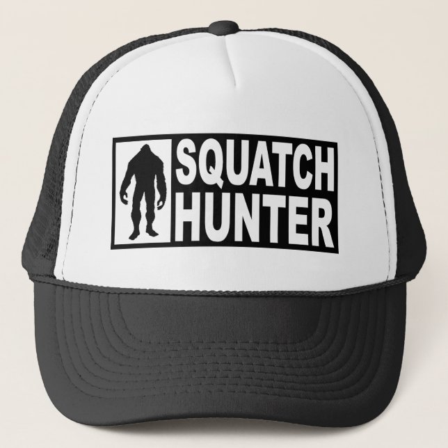 Casquette drôle de CHASSEUR de SQUATCH - (Devant)