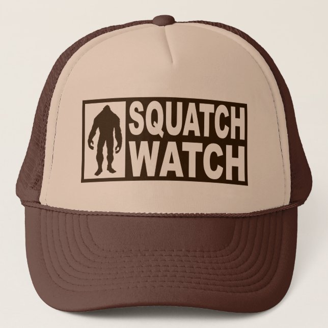 Casquette drôle de MONTRE de SQUATCH - Bigfoot de (Devant)