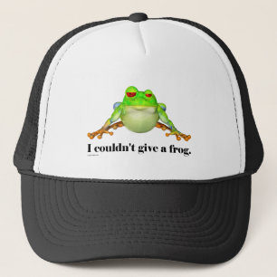 Casquette Drôle de ne pas donner un dessin de grenouille