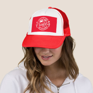 Casquette drôle de plage crabe attitudes mot art