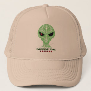 Casquette drôle de routier extraterrestre – Cadeau