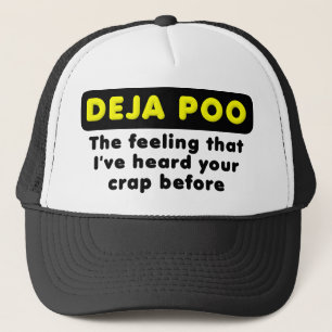 Casquette Drôle Deja Poo