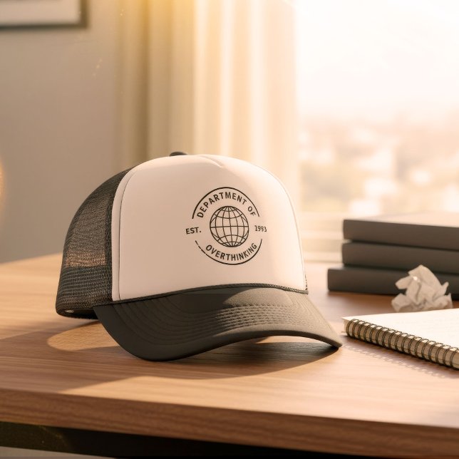 Casquette Drôle Département Rétro de Suranalyse Introverti (Créateur téléchargé)