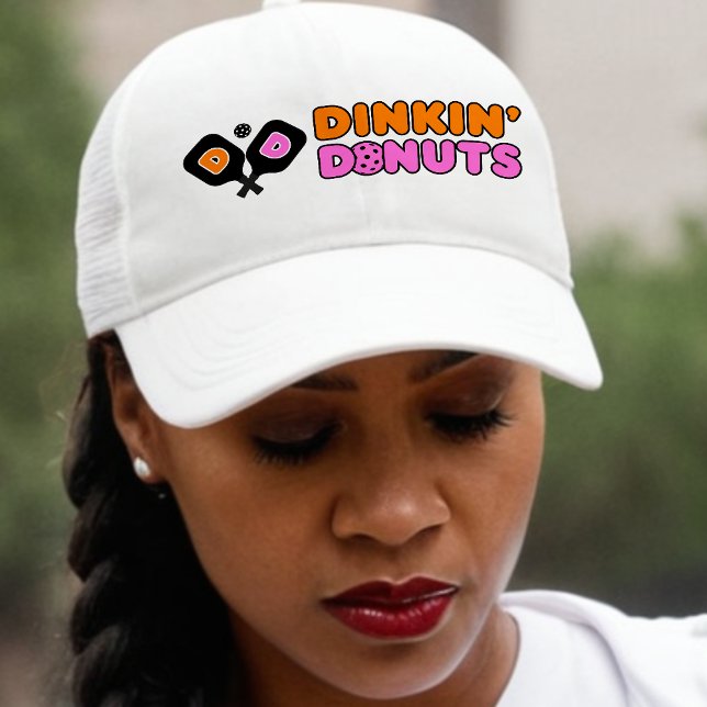 Casquette Drôle Dinny Dinkin Donuts Dinking Pickleball Paddl (Créateur téléchargé)