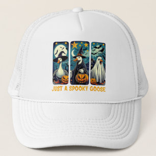 Casquette Drôle Éffrayant Oie Halloween sorcière Citrouille