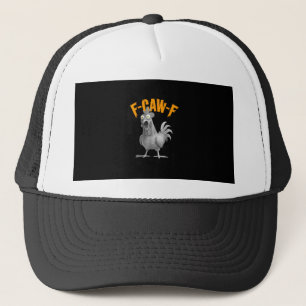 Casquette Drôle F Caw F Poulet Style Rétro Classique