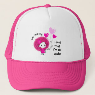 Casquette Drôle femme rose