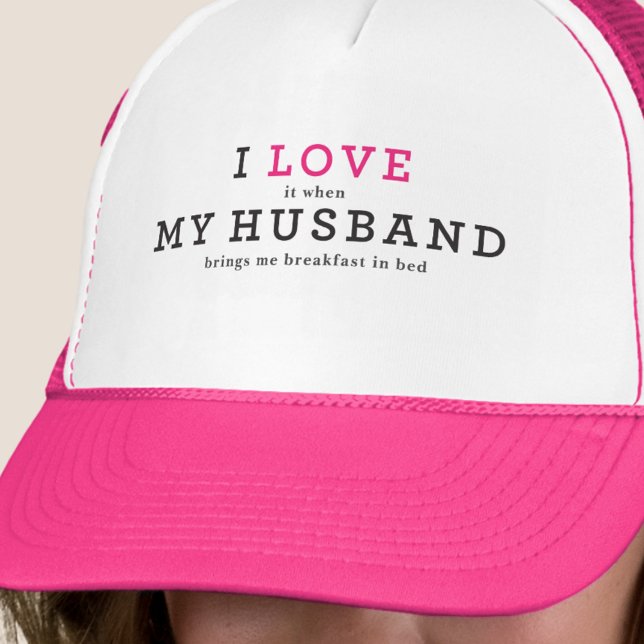 Casquette Drôle, J'Aime Quand Mon Mari (Créateur téléchargé)