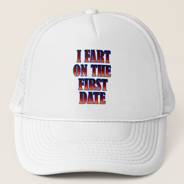 Casquette Drôle - Je Passe À La Première Date (Devant)