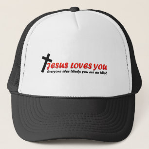 Casquette Drôle Jésus