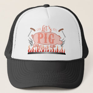 Casquette Drôle laissez-nous gril extérieur de BBQ d'été de