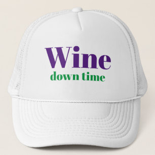 Casquette Drôle LOL Novelty Baseball WINE BAS TEMPS