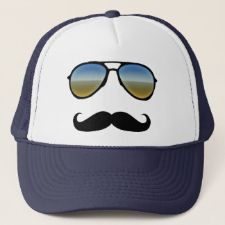 Casquette Drôle Lunettes de soleil Retro avec Moustache