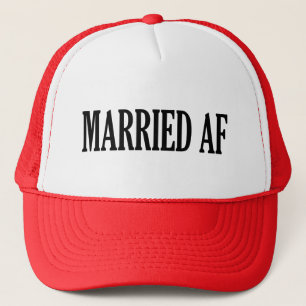 Casquette drôle marié d'AF