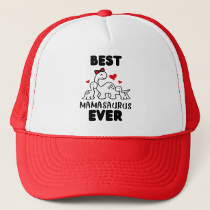 Casquette Drôle Meilleur Mamasaurus Jamais Trucker Chapeau