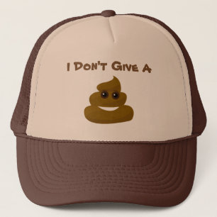 Casquette Drôle ne donnez pas un Poo Emoji