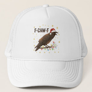 Casquette Drôle Noël Corbeau Corbeau F-CAW- F