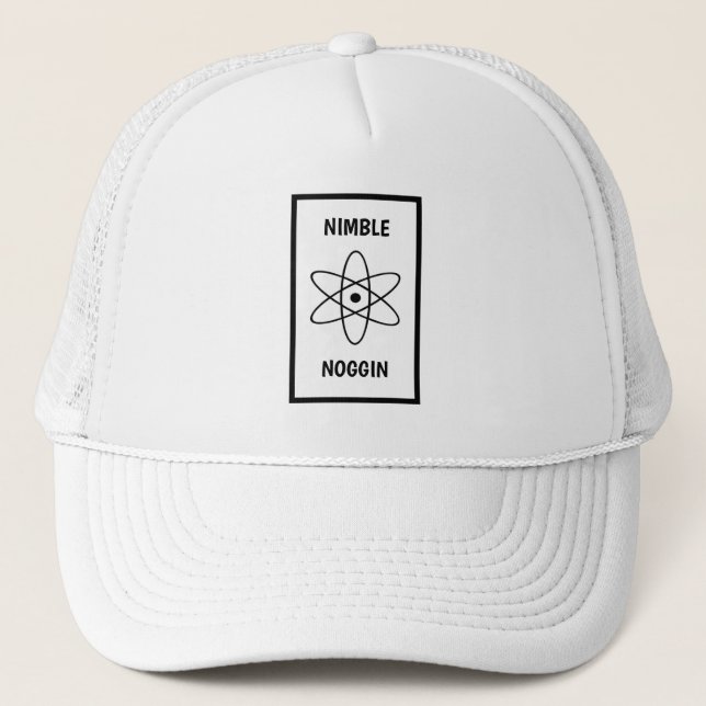 Casquette Drôle Novelty Baseball NIMBLE NOGGIN (Devant)