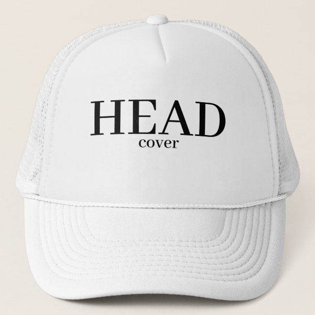 Casquette Drôle Novelty Baseball Style TÊTE couverture (Devant)