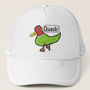 Casquette Drôle Quacking de canard