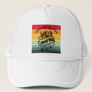 Casquette Drôle slogan de l'équipe de camping fun camper ami