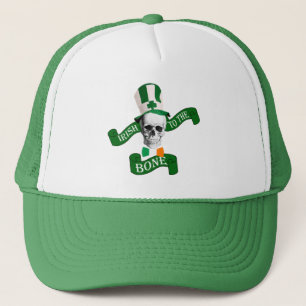 Casquette Drôle squelette patriotique St Patrick's day
