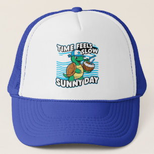 Casquette Drôle tortue jour ensoleillé