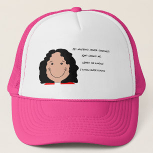 Casquette Drôle Visage art pour Trucker-Casquette
