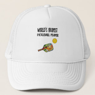 Casquette Drôle World's Okayest Pickleball Player Sports