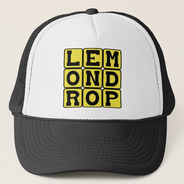 Casquette Drop de citron, Cocktail Zesty (Devant)