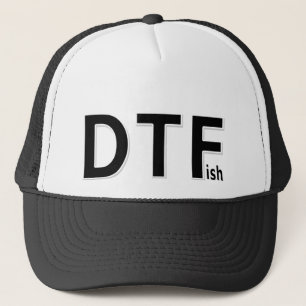 Casquette DTFish - pêche drôle