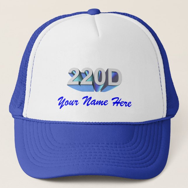 Casquette du benz 220D de Mercedes (Devant)