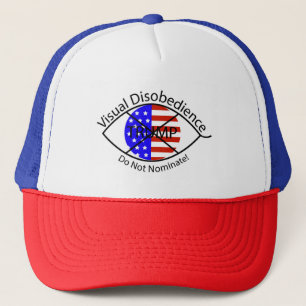 Casquette du camionneur de désobéissance visuell