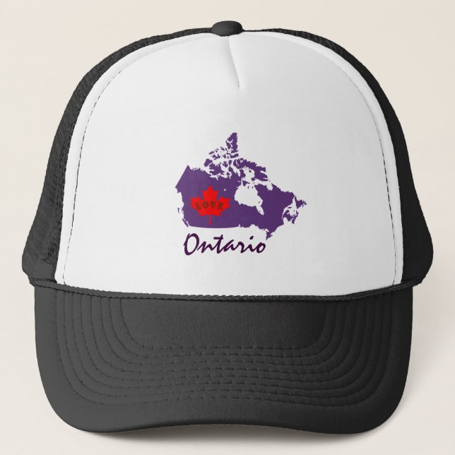 Casquette du Canada de personnaliser de Toronto (Devant)