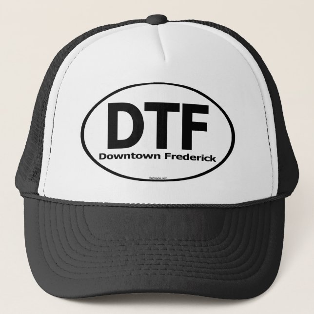 Casquette du centre de camionneurs de DTF (Devant)