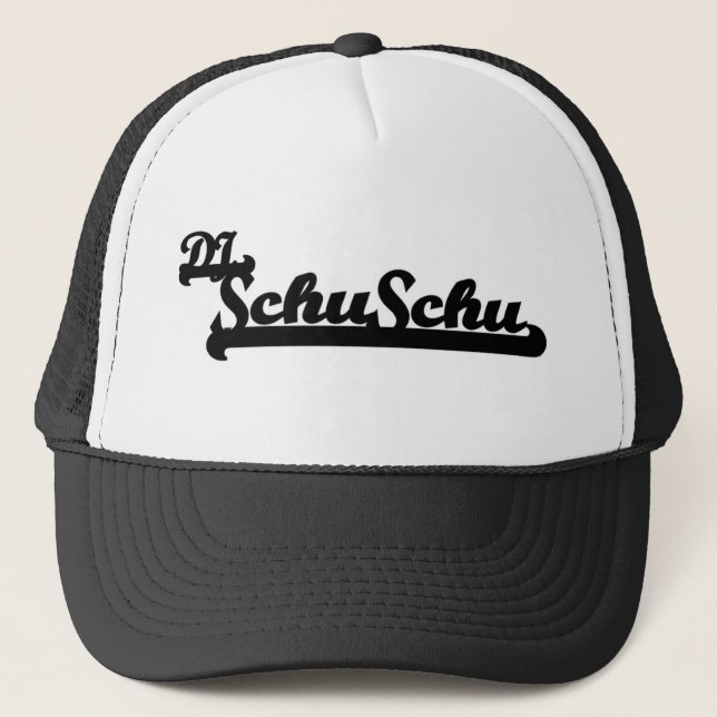 Casquette du DJ Schu Schu - noir (Devant)