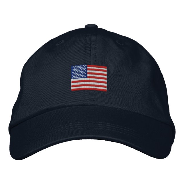 Casquette du drapeau américain (Devant)